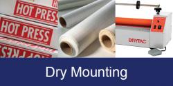 for dry mounting products click here